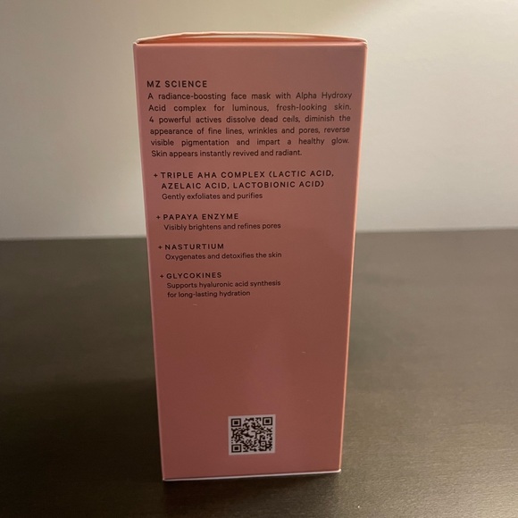 MZ Skin Radiance & Renewal AHA Instant Clarity Refining Mask 100 ml 3.38 oz NIB - Picture 4 of 6